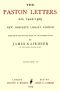 [Gutenberg 40989] • The Paston Letters, A.D. 1422-1509. Volume 2 (of 6) / New Complete Library Edition